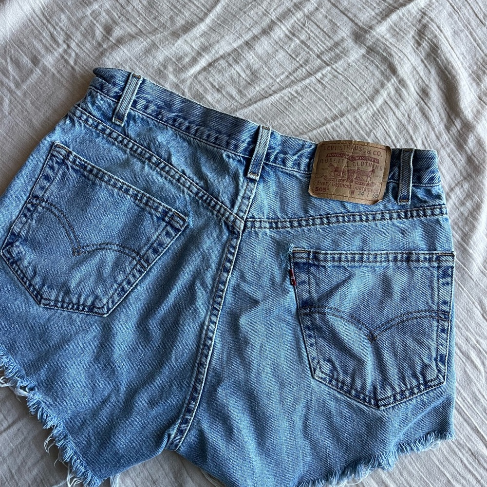 Levi's Women's Light Blue Jean Shorts